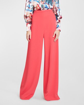 Classic Wide-Leg Pants-AA