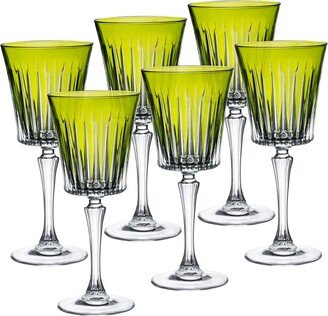 Set Of 6 Wine Goblets-AA