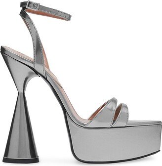 D'Accori Ella 130MM Sculpted Platform Sandals