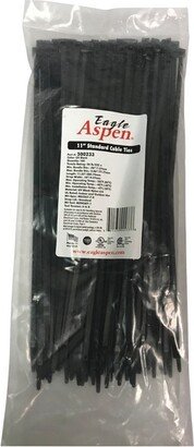 Eagle Aspen® Temperature-Rated Cable Ties, 100 Pack (11 In.; Black)