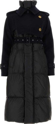Belted Padded Coat-AA