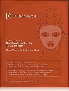 Vitamin C + Lactic Biocellulose Brightening Treatment Mask (single)