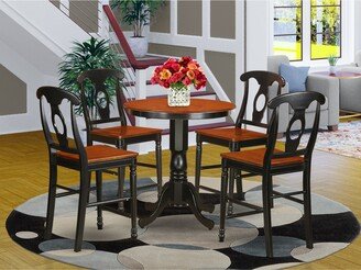 Dining Set With Kitchen Table and Wooden Dining Room Chairs-AF