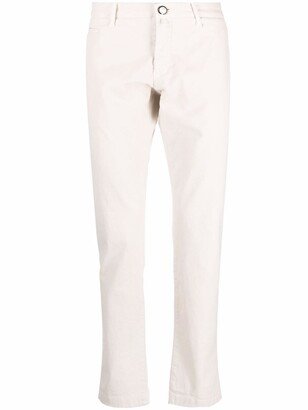 Four-Pocket Stretch-Cotton Chinos