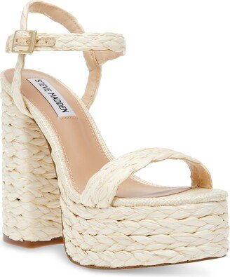 Tiera Raffia Platform Sandal