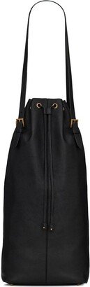 Riva leather bucket bag