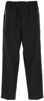 Pressed-Crease Tailored Pants-AA