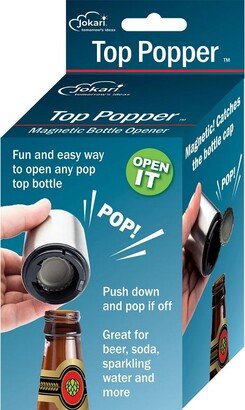 Magnetic Automatic One Handed Push Down Bottle Top Pop Opener for Beer or Soda