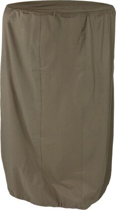 Sunnydaze Decor Polyester Outdoor Tiered Fountain Cover - Khaki - 38 in