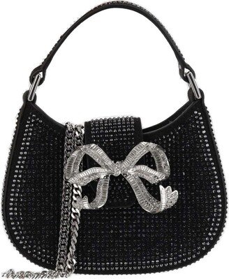 Crescent Bow Micro Top Handle Bag-AC