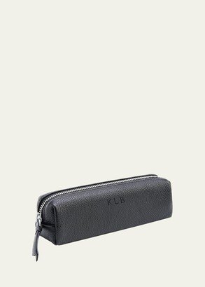 Pebbled Leather Pencil Case