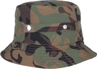 Camouflage Printed Bucket Hat