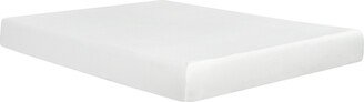 Bree 8 Inch Plush XL Twin Size Mattress with Gel Foam, Aloe Vera Infused