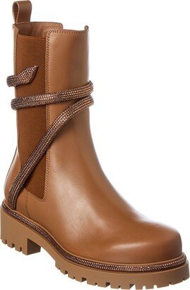 Cleo Leather Combat Boot-AB