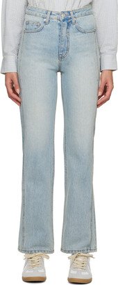 Dunst Blue Linear Jeans