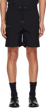 Black Track Shorts