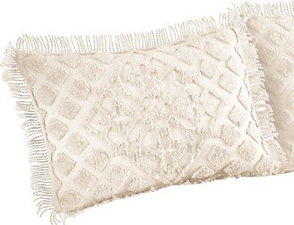 Collections Etc Royalty Elegant Chenille Pillow Sham