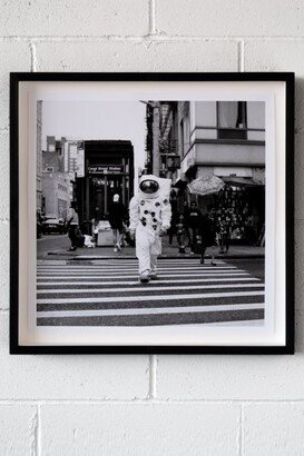 Andy Blank Space Walk Framed Art Print