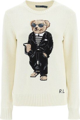 Polo Bear Crewneck Knitted Jumper