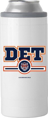 Detroit Tigers 12 Oz Letterman Slim Can Cooler