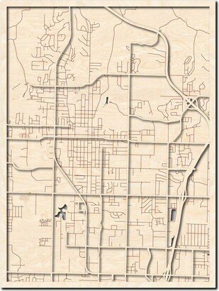 Bentonville, Ar City Map