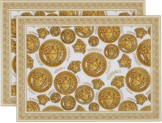 White Medusa Amplified Placemat Set