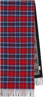 Tartan Fringed Scarf