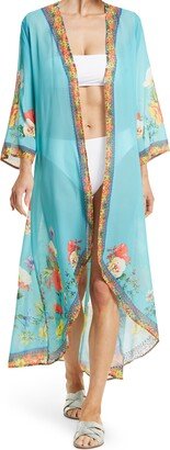 RANEES Embellised Flare Sleeve Bloom Duster