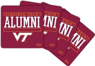 Virginia Tech Hokies Alumni 4-Pack Neoprene Coaster Set