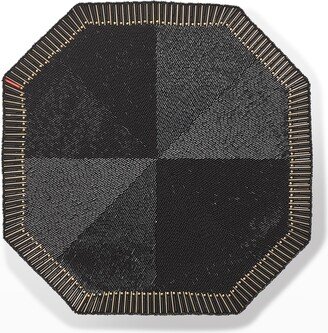 Baccarat x Kim Seybert Louxor Placemat, Black