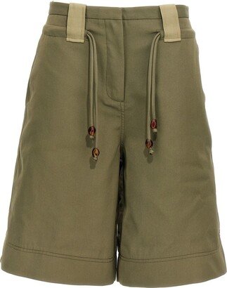 Heavy twill Bermuda shorts-AA