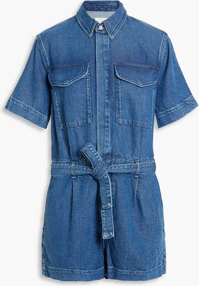 Featherweight Surplus denim playsuit