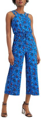 Cropped Double-Strap Jumpsuit, Created for Macy's