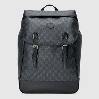 Medium backpack with Interlocking G