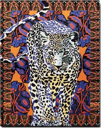 Arabian Leopard silk hardcover book