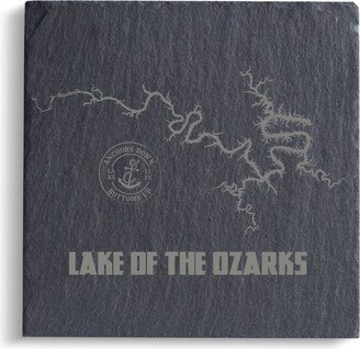 Slate Coaster Lake Of The Ozarks Laser Engraved |Lake Decor | Fast Shipping Great Gift Idea