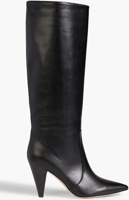 Allen leather knee boots