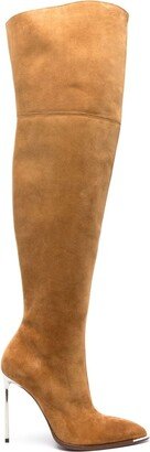 Hedy 105mm suede boots