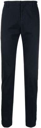 Slim-Cut Tailored Trousers-BD