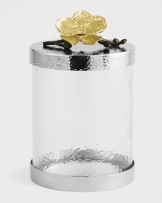 Gold Orchid Small Canister