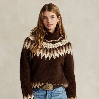 Fair Isle Wool-Blend Turtleneck