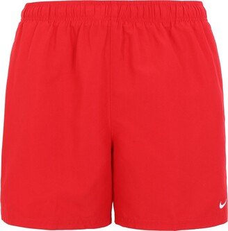 5 Volley Short Swim Trunks Red