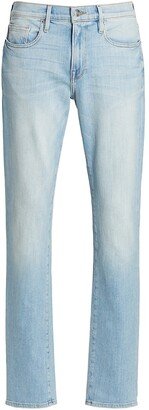 L'Homme Skinny Faded Stretch Slim-Fit Jeans