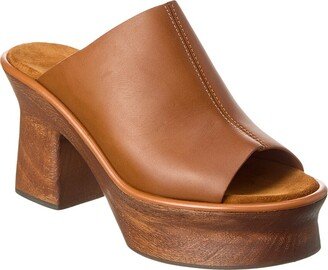 Samanta Leather Platform Sandal