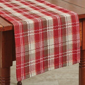 Park Designs Fireside Plaid Table Runner 13X54