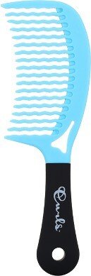 Curls Easy Glide Detangler Hair Comb - Blue