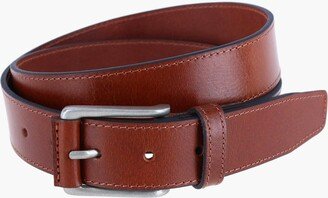 Tan Wyatt 34mm Genuine Leather Casual Jean Belt