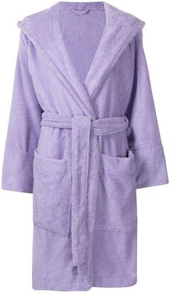 Terry Hooded Bathrobe