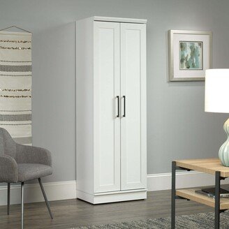 No 2-Door Storage Cabinet, Soft White Finish