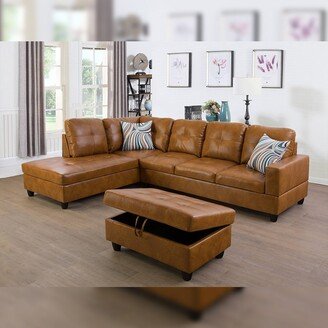 Star Home Living Sectional Sofa w/ottoman